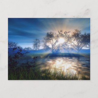 Cartes postales Blue Sunset