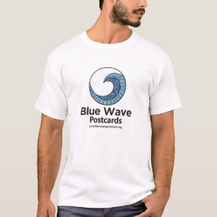 Cartes postales Blue Wave - T-Shirt basique pour h