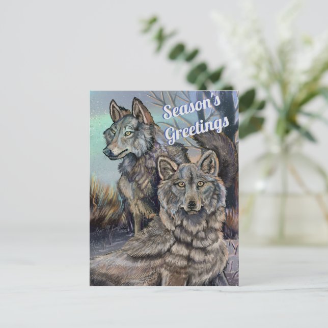 Cartes postales Bonnes Fêtes (Debout devant)