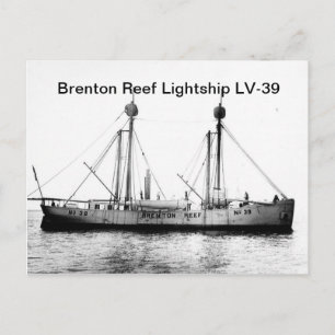 Cartes postales Brenton Reef Lightship LV-39
