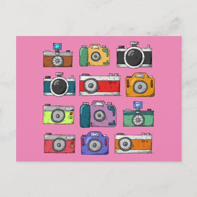 CARTES POSTALES CAMÉRAS VINTAGES (Devant)