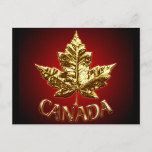 Cartes postales Canada Souvenir Gold Canada Cartes