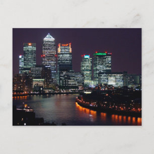 Cartes postales Canary Wharf, Londres Royaume-Uni