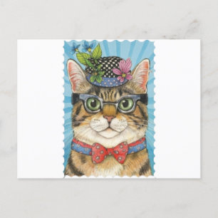Cartes postales Charming Cat pour Feline Fanatics