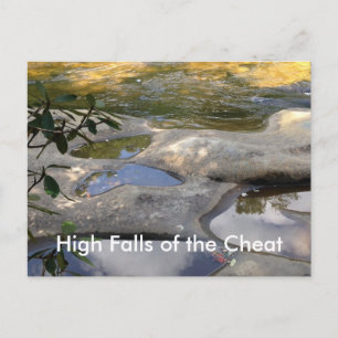 Cartes postales Cheat River Butfly Rock