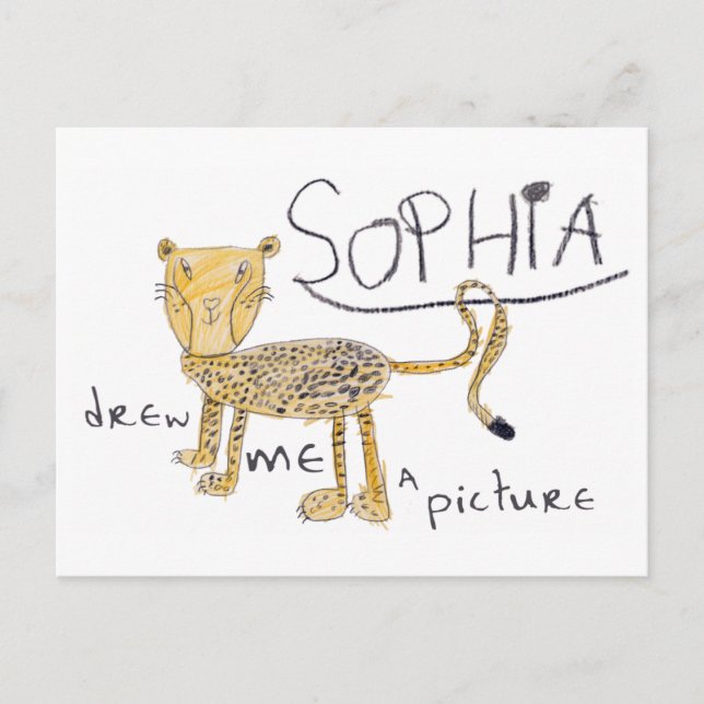 Cartes postales Cheetah (Devant)