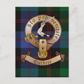 Cartes postales Clan Guthrie
