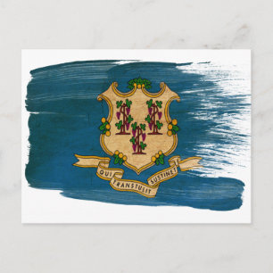 Cartes postales Connecticut Flag