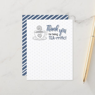 Cartes postales de blagues drôles sur le thé