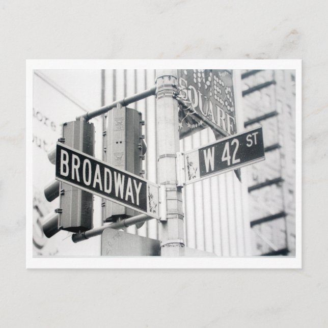 Cartes postales de Broadway (Devant)