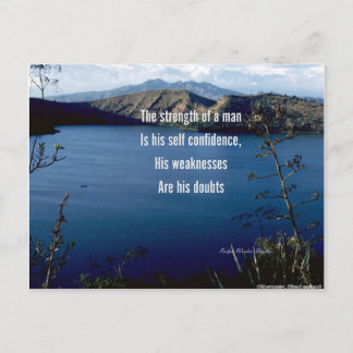 Cartes postales de confiance en soi