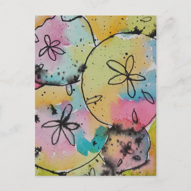 Cartes postales de Dollars de Sable Peinture à l'a (Devant)