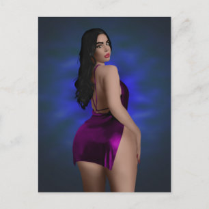 Cartes postales de FILLE BRUNE BEAUTÉ GRAND FESSIE