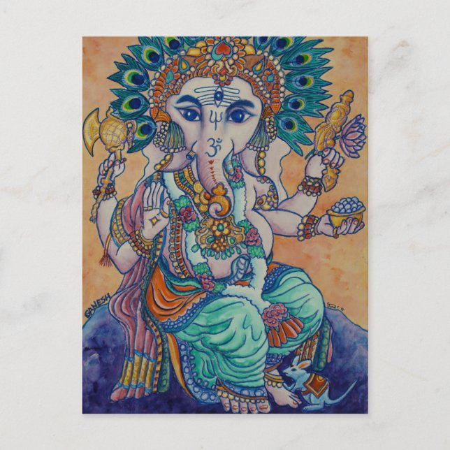 Cartes postales de Ganesha (Devant)