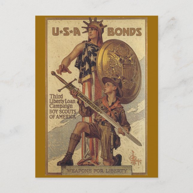 Cartes postales de guerre, Vintage (Devant)
