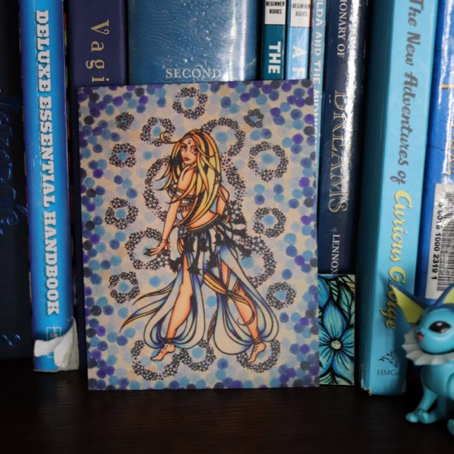 Cartes postales de Kalila Belly Dancer (Créateur téléchargé)