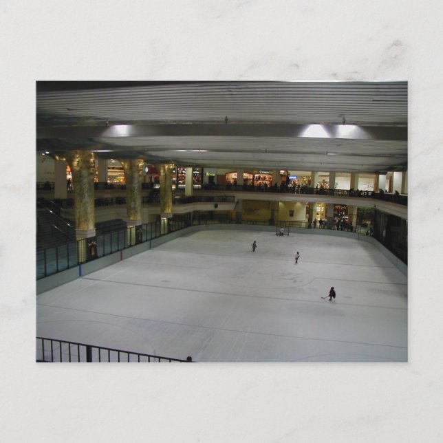 Cartes postales de la patinoire du centre-ville de (Devant)