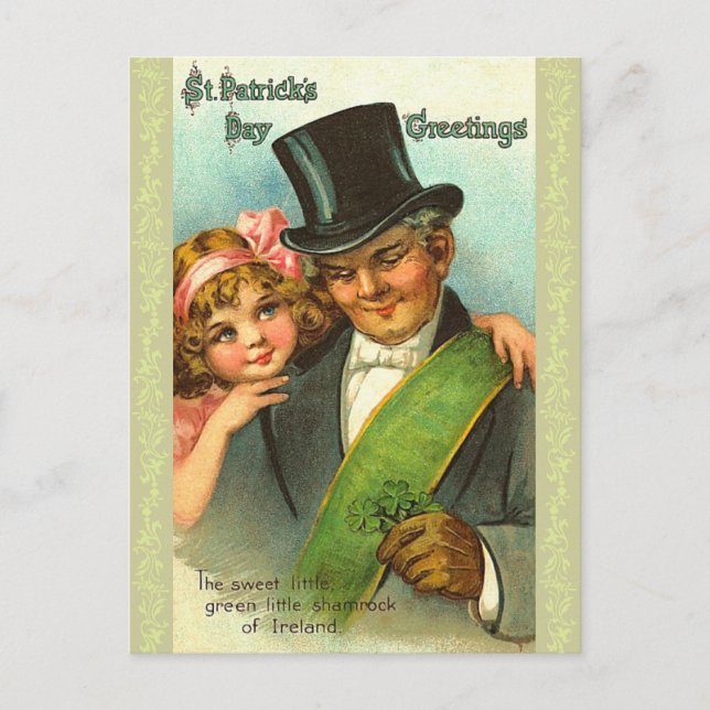 Cartes postales de la Saint-Patrick (Devant)