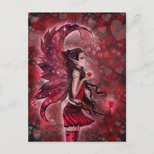 Cartes postales de la Saint-Valentin de Coeurs par (Devant)