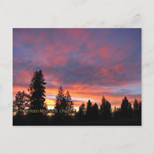 Cartes postales de l'Oregon Sunset