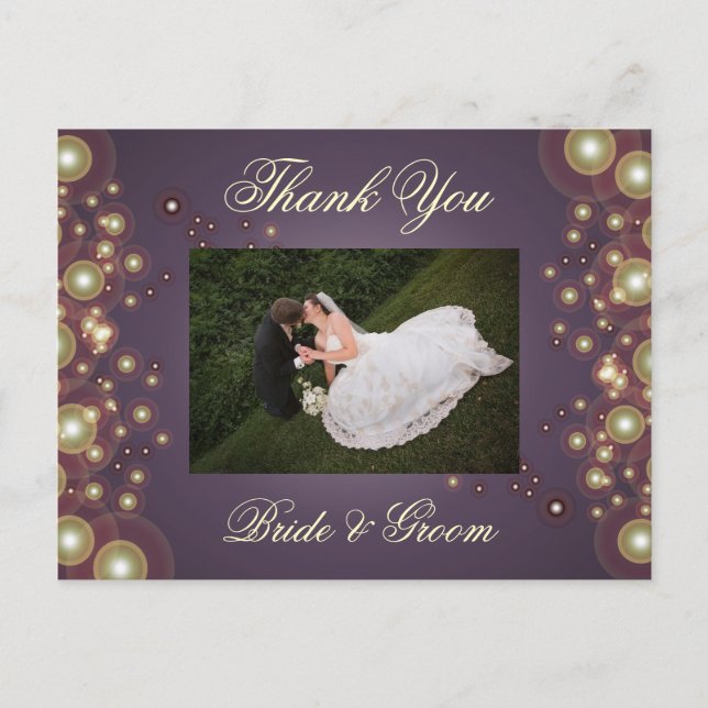 Cartes postales de Merci mariage, (Devant)