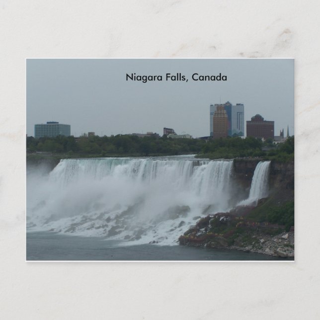 Cartes postales de Niagara Falls du côté canadien (Devant)