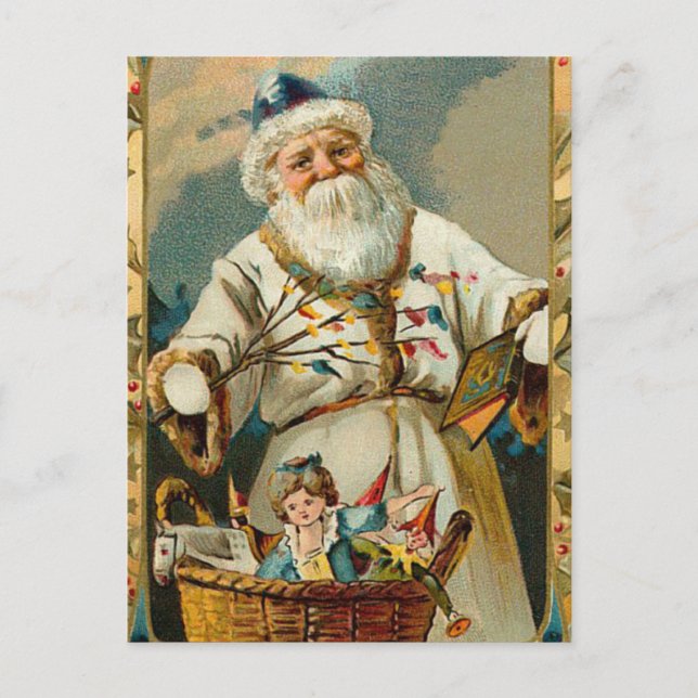 Cartes postales de Noël Père Noël (Devant)