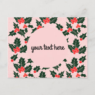 Cartes postales de Noël personnalisées