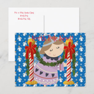 Cartes postales de Noël Pôle Nord