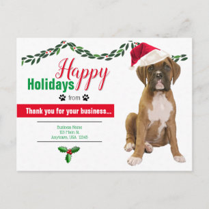 Cartes postales de Noël pour animaux de compagnie 
