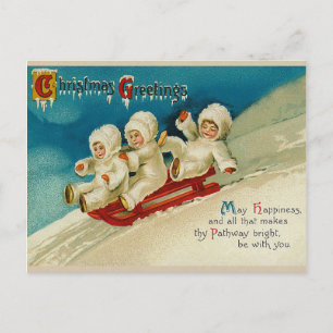 Cartes postales de Noël victoriennes