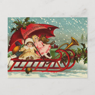 Cartes postales de Noël victoriennes
