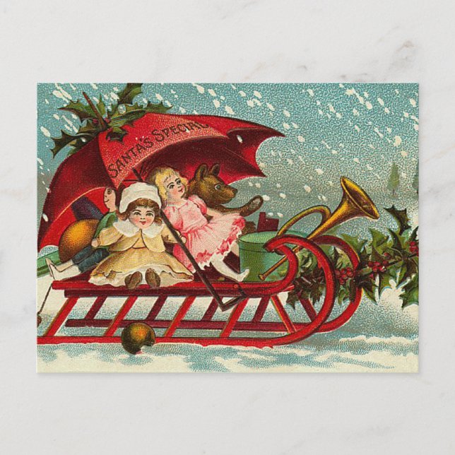 Cartes postales de Noël victoriennes (Devant)