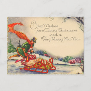 Cartes postales de Noël victoriennes