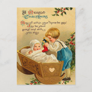 Cartes postales de Noël victoriennes
