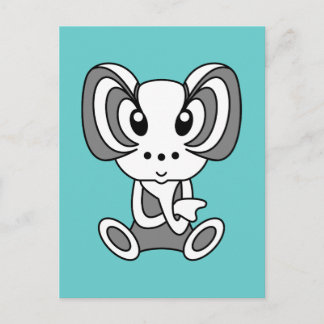 Cartes postales de personnage de dessin animé Kawa