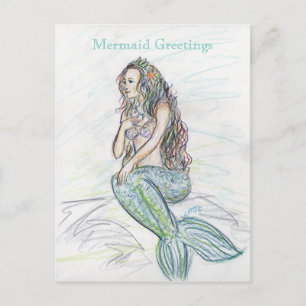 Cartes postales de petites lettres d'art pour les 