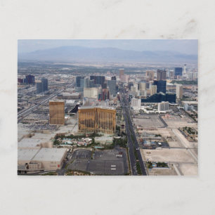 Cartes postales de photos Aerial Las Vegas Strip 2