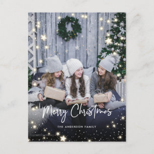 Cartes postales de photos de Noël Starry