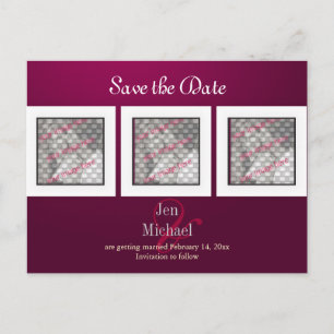 Cartes postales de photos pour annoncer la date