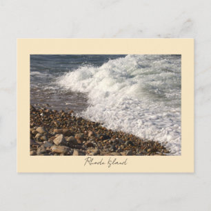 Cartes postales de Rhode Island Rochers Vagues