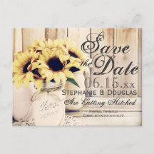 Cartes postales de sauvegarde de date avec pot Mas