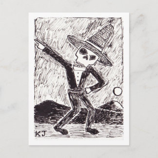 Cartes postales de squelette