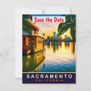 Cartes postales de voyage à Sacramento, Californie