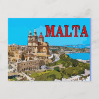 Cartes postales de voyage MALTA 1