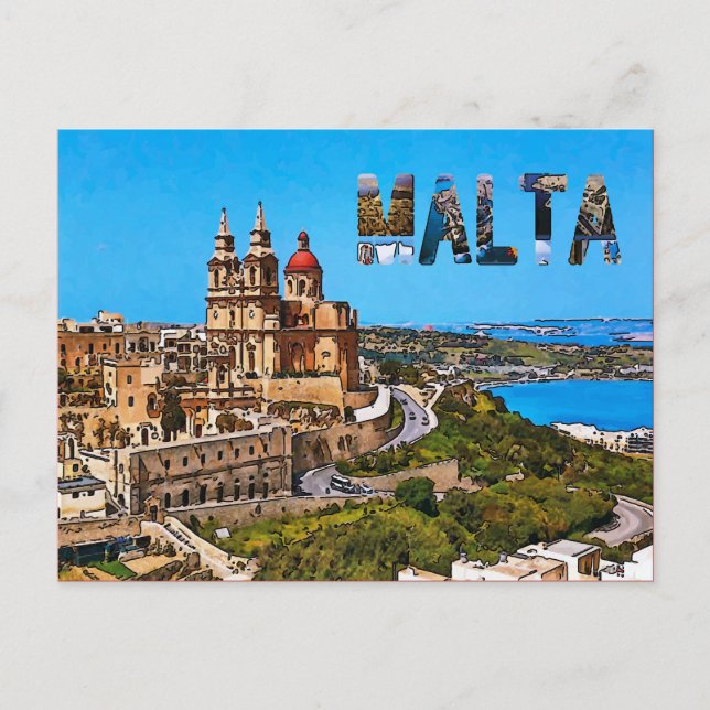 Cartes postales de voyage MALTA 1 (Devant)
