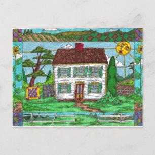 Cartes postales des surfaces de ferme