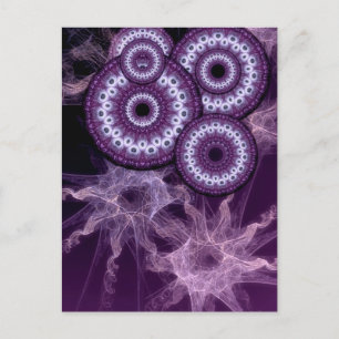 Cartes postales d'Imaginaire pourpre fragile