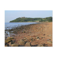 Cartes postales du château et de la plage de Llans