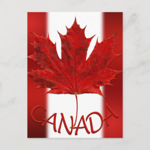 Cartes postales du drapeau du Canada Cartes postal